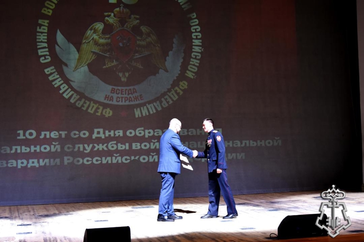 В Удмуртии состоялось торжественное мероприятие, посвященное юбилею войск национальной гвардии Российской Федерации