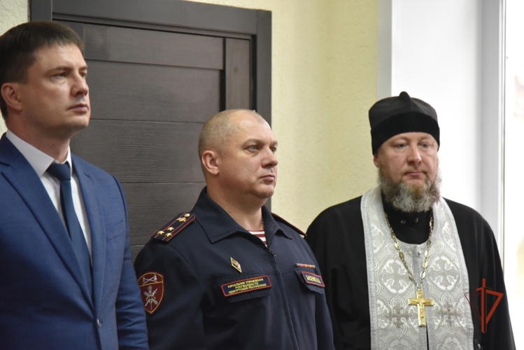 В Управлении Росгвардии по Удмурткой Республике состоялось открытие стены памяти сотрудникам, погибшим при выполнении служебного долга